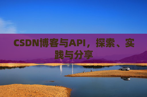 CSDN博客与API，探索、实践与分享